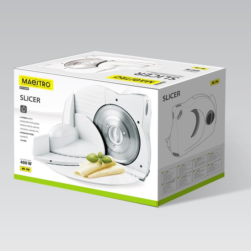 Maestro MR-590 Slicer White Maestro MR-590 Slicer White