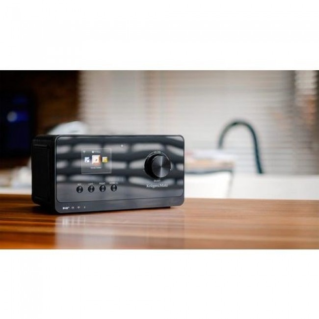 Kr ger&Matz KM0816.1 Internet Radio Black + FM