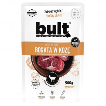 BULT Rich in goat - wet dog food - 500g