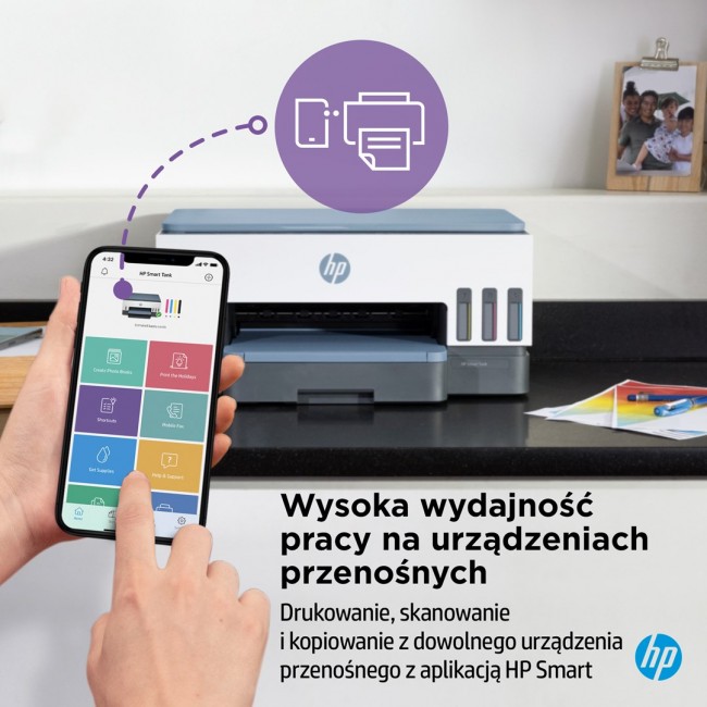 HP Smart Tank 725 All-in-One Thermal inkjet A4 4800 x 1200 DPI 15 ppm Wi-Fi HP Smart Tank 725 All-in-One Thermal inkjet A4 4800 x 1200 DPI 15 ppm Wi-Fi