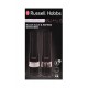 Russell Hobbs 28010-56 seasoning shaker Black Salt & pepper shaker set