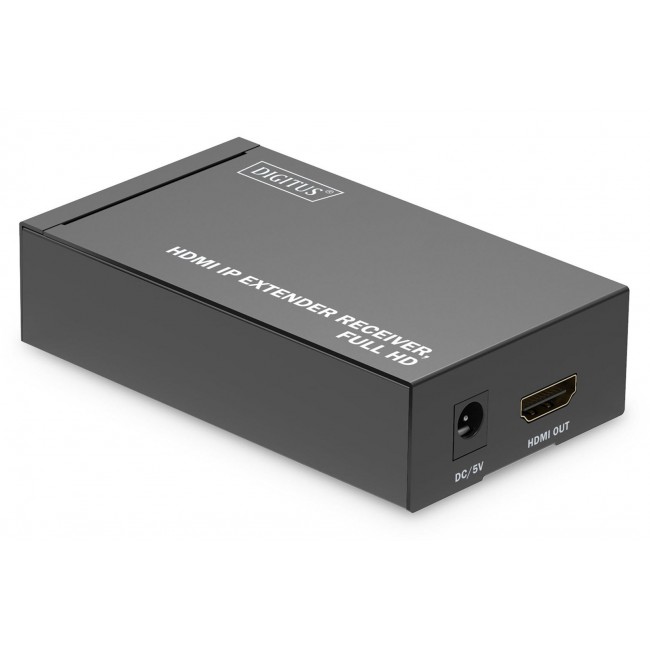 Digitus HDMI IP Extender Receiver, Full HD Digitus HDMI IP Extender Receiver, Full HD