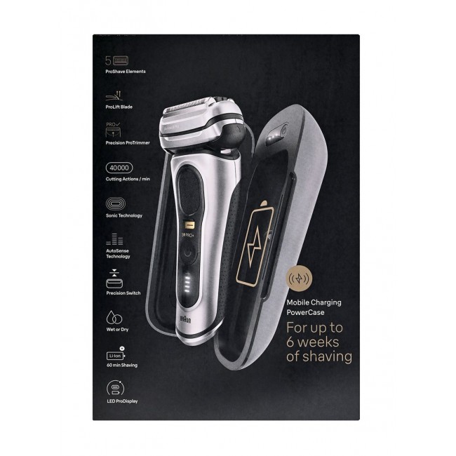Braun Series 9 Pro 9577cc Foil shaver Silver