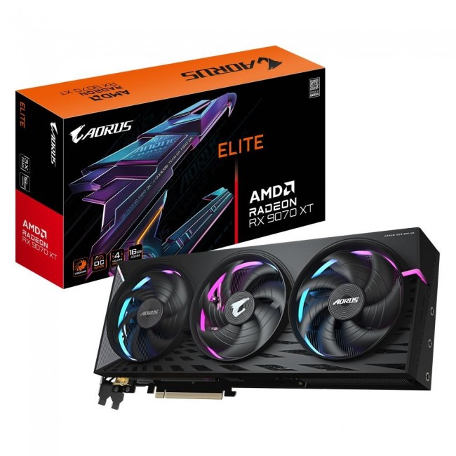 GIGABYTE AORUS Radeon RX 9070 XT ELITE 16G Graphics Card
