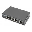 Digitus 4 Port Gigabit 4PPoE Extender, 802.3at, 60 W