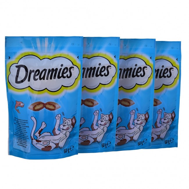 DREAMIES Variety Snack Box - cat treats - 12x60 g