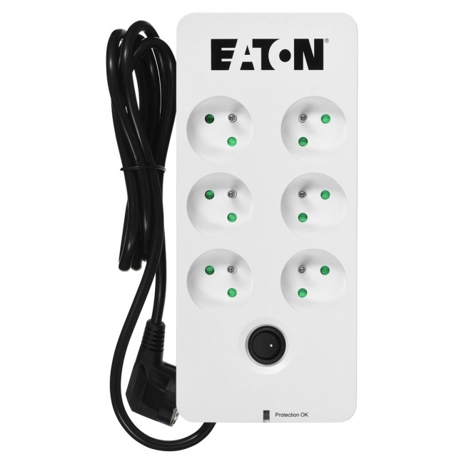 Eaton PB6F Protection Box 6 FR surge protection strip