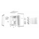 be quiet! LIGHT BASE 600 LX White Midi Tower be quiet! LIGHT BASE 600 LX White Midi Tower