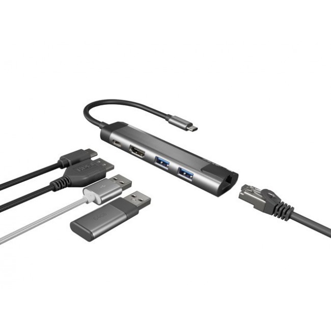 NATEC MULTIPORT FOWLER GO USB-C - HUB USB, HDMI NATEC MULTIPORT FOWLER GO USB-C - HUB USB, HDMI