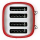Smeg 50's Style Toaster TSF03RDEU Red Smeg 50's Style Toaster TSF03RDEU Red
