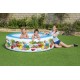 Bestway Inflatable Play Pool - 3-Ring - 1.96m x H53cm Bestway Inflatable Play Pool - 3-Ring - 1.96m x H53cm