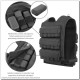 HMS Fitness KTO30 weighted vest Steel Black HMS Fitness KTO30 weighted vest Steel Black