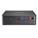 Shuttle XPC Nano PC NC40U, Intel Celeron 7305U, 1x HDMI, 1x DP,1xUSB-C/DP, 6x USB3.2, 1x 2.5