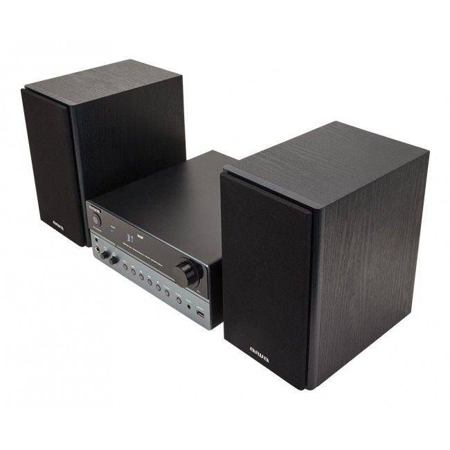 Aiwa MSBTU-700DAB home audio system Home audio micro system 25 W Arctic blue, Black