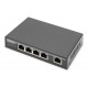 Digitus 4 Port Gigabit 4PPoE Extender, 802.3at, 60 W