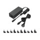 Conceptronic OZUL08B10 90W Universal Laptop Charger, 10 Charging Tips incl.
