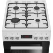 Beko FSE52323DWD cooker Freestanding cooker Electric Gas White Beko FSE52323DWD cooker Freestanding cooker Electric Gas White