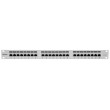 INTELLINET 24-Port Cat6a Patchpanel FTP 1HE grau