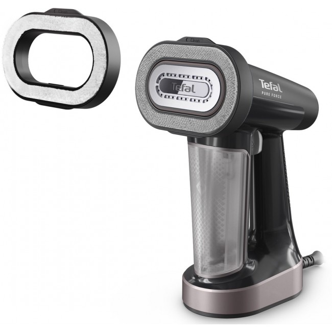Tefal Pure Force DT8765E0 garment steamer Handheld garment steamer 0.18 L 1800 W Black, Cinnamon colour