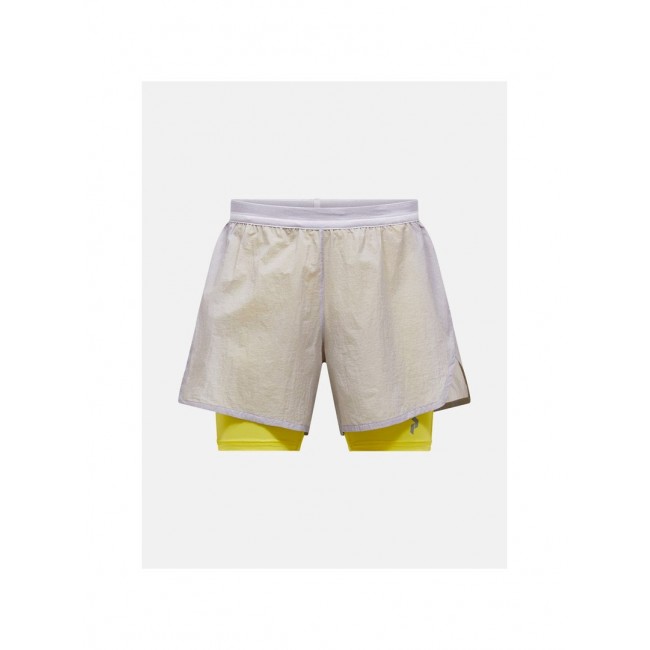 Szorty męskie PEAK PERFORMANCE M Discover 2-In-1 Shorts kolor szary - S