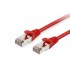 Equip Cat.6A S/FTP Patch Cable, 30m, Red