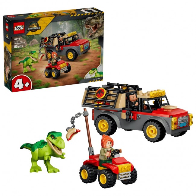 LEGO JURASSIC WORLD 77978 Young T. rex Transport Truck LEGO JURASSIC WORLD 77978 Young T. rex Transport Truck