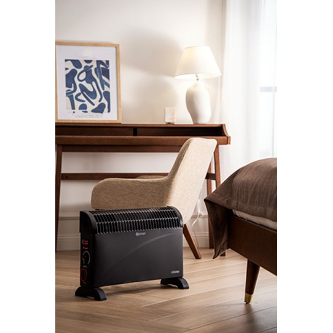 Mesko Home MS 7741 Indoor Black 2000 W Convector electric space heater
