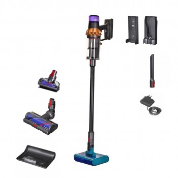 Dyson V15s Detect Submarine 2-in-1 stick vacuum Battery Dry&wet Bagless 0.77 L Nickel, Yellow
