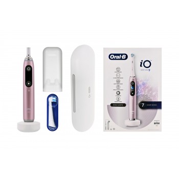 Braun iO Series 9 Rose Quartz electric toothbrush