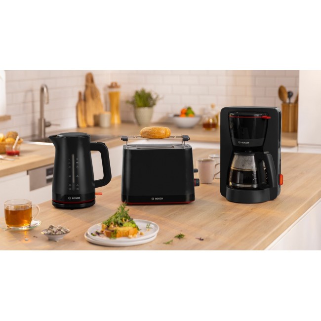 Bosch TAT3M123 toaster 2 slice(s) 950 W Black