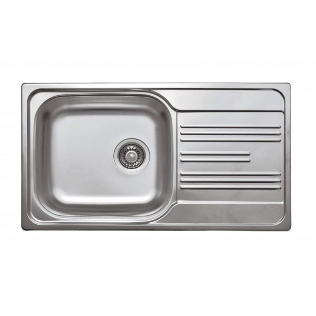 1-bowl steel sink with drainer 1-bowl steel sink with drainer