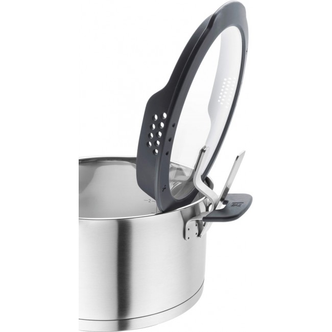 ZWILLING SIMPLIFY 66870-005-0 Pots set Stainless steel 5 pcs. Silver Black ZWILLING SIMPLIFY 66870-005-0 Pots set Stainless steel 5 pcs. Silver Black