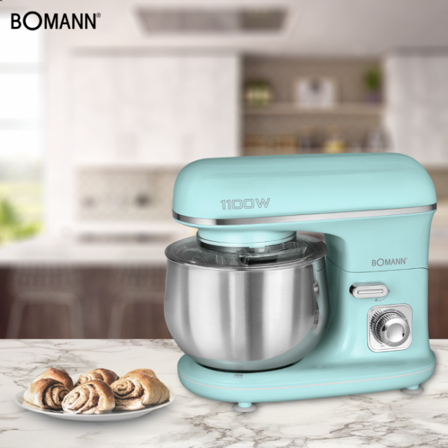 Bomann KM 6030 CB food processor 1100 W 5 L Mint colour Bomann KM 6030 CB food processor 1100 W 5 L Mint colour