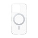 PanzerGlass CARE by Feature Case Transparent w. Silver Kickstand & MagSafe iPhone 16 Pro