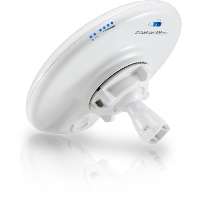 Ubiquiti NanoBeam 5AC Gen 2 Network bridge 450 Mbit/s White Ubiquiti NanoBeam 5AC Gen 2 Network bridge 450 Mbit/s White