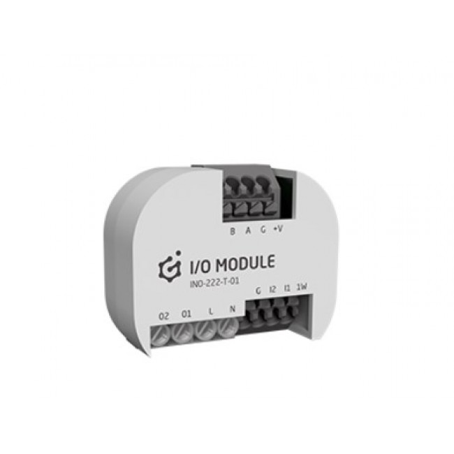 Digital input module (2 inputs) and relay outputs (2 outputs) Grenton / supports 1-wire / flush mount / TF-Bus Digital input module (2 inputs) and relay outputs (2 outputs) Grenton / supports 1-wire / flush mount / TF-Bus