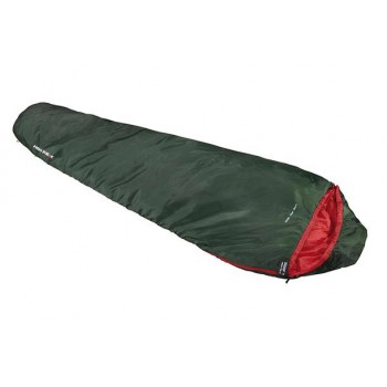 High Peak Lite Pak 1200 Mummy sleeping bag Polyester Green, Red 23263
