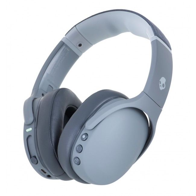 Skullcandy Crusher Evo Headphones Wired & Wireless Head-band Calls/Music USB Type-C Bluetooth Grey Skullcandy Crusher Evo Headphones Wired & Wireless Head-band Calls/Music USB Type-C Bluetooth Grey