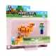 MINECRAFT S2 3D WIND-UP TOY - STEVE & CAMEL