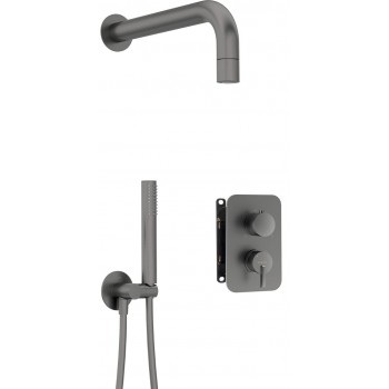 Concealed shower set with mixer BOX - with hand shower