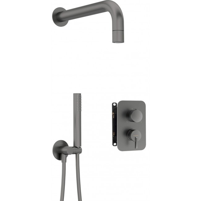 Concealed shower set with mixer BOX - with hand shower Concealed shower set with mixer BOX - with hand shower