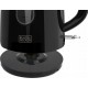 Black & Decker BXKE2203E electric kettle 1.7 L 2200 W Black