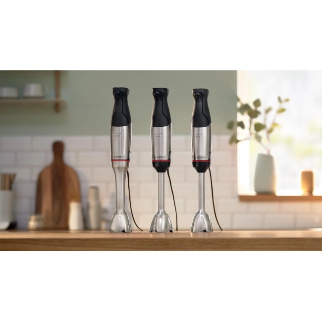 Bosch Serie 6 MSM6M610 blender Immersion blender 1000 W Black, Stainless steel Bosch Serie 6 MSM6M610 blender Immersion blender 1000 W Black, Stainless steel