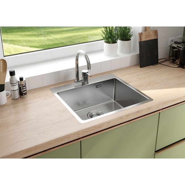 1-bowl steel sink