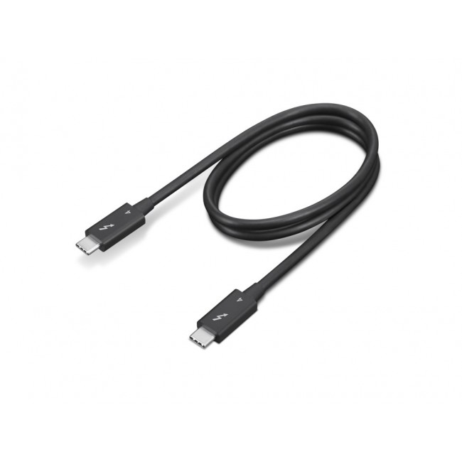 Lenovo 4X91K16968 Thunderbolt cable 0.7 m 40 Gbit/s Black Lenovo 4X91K16968 Thunderbolt cable 0.7 m 40 Gbit/s Black