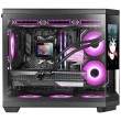 Mars Gaming MC3TCORELCDM computer case Mini Tower Black