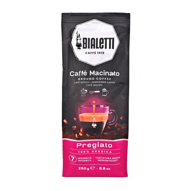 Bialetti Perfetto Moka Pregiato Espresso Ground Coffee 250 g