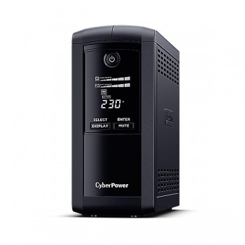 CyberPower VP1000ELCD uninterruptible power supply (UPS) Line-Interactive 1 kVA 550 W 4 AC outlet(s) CyberPower VP1000ELCD uninterruptible power supply (UPS) Line-Interactive 1 kVA 550 W 4 AC outlet(s)