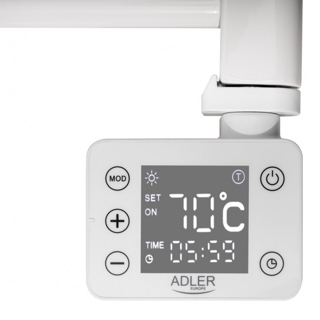 Adler AD 7824 Electric bathroom heater LED white