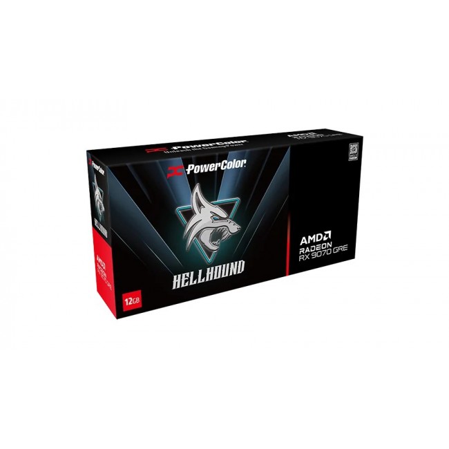 PowerColor Hellhound AMD Radeon RX 9070 GRE 12GB GDDR6